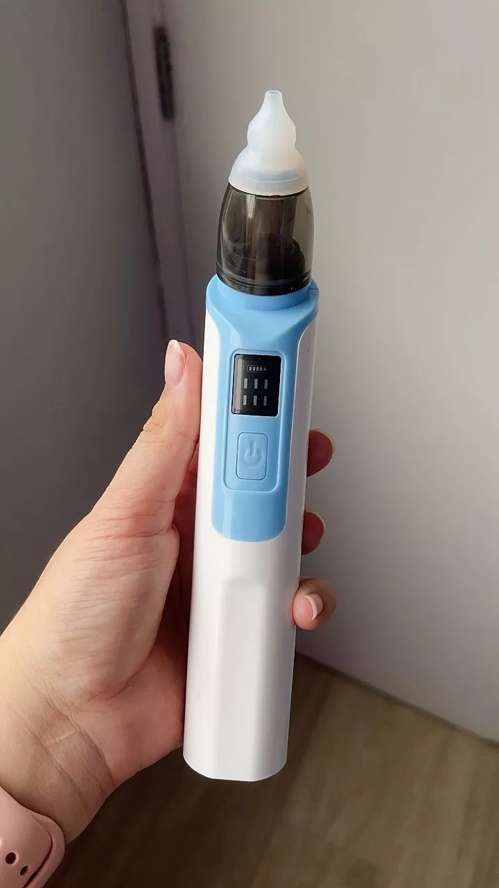 Aspirador Nasal Elétrico Recarregável Silicone Macio Portátil Ultra Silencioso IZECARE BABY photo review