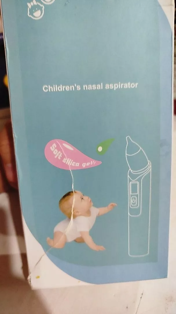 Aspirador Nasal Elétrico Recarregável Silicone Macio Portátil Ultra Silencioso IZECARE BABY photo review