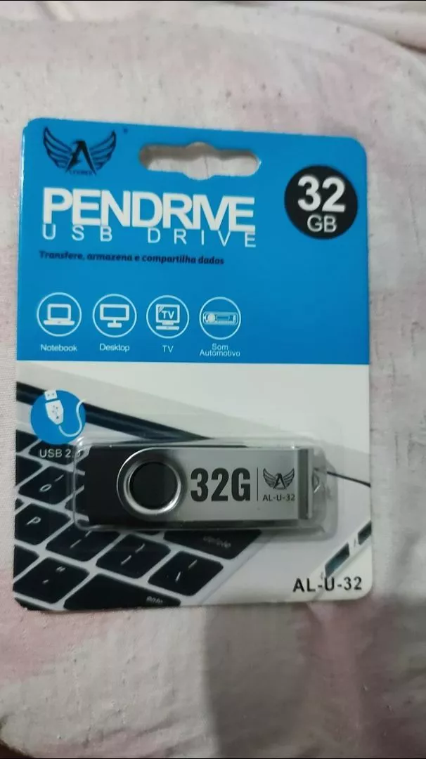 Pendrive USB 2.0 Portátil 8GB 16GB 32GB Transferência Rápida IZEFLASH LINK photo review