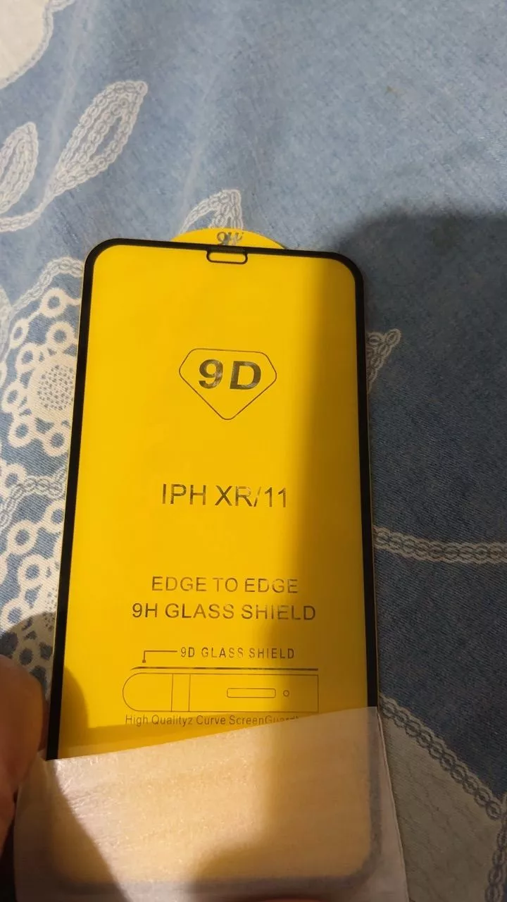 Película de Vidro 9D Full Cover Ultra Proteção para iPhone – Resistente a Impacto, Anti-Bolhas, Transparente IZEGLASS SHIELD photo review