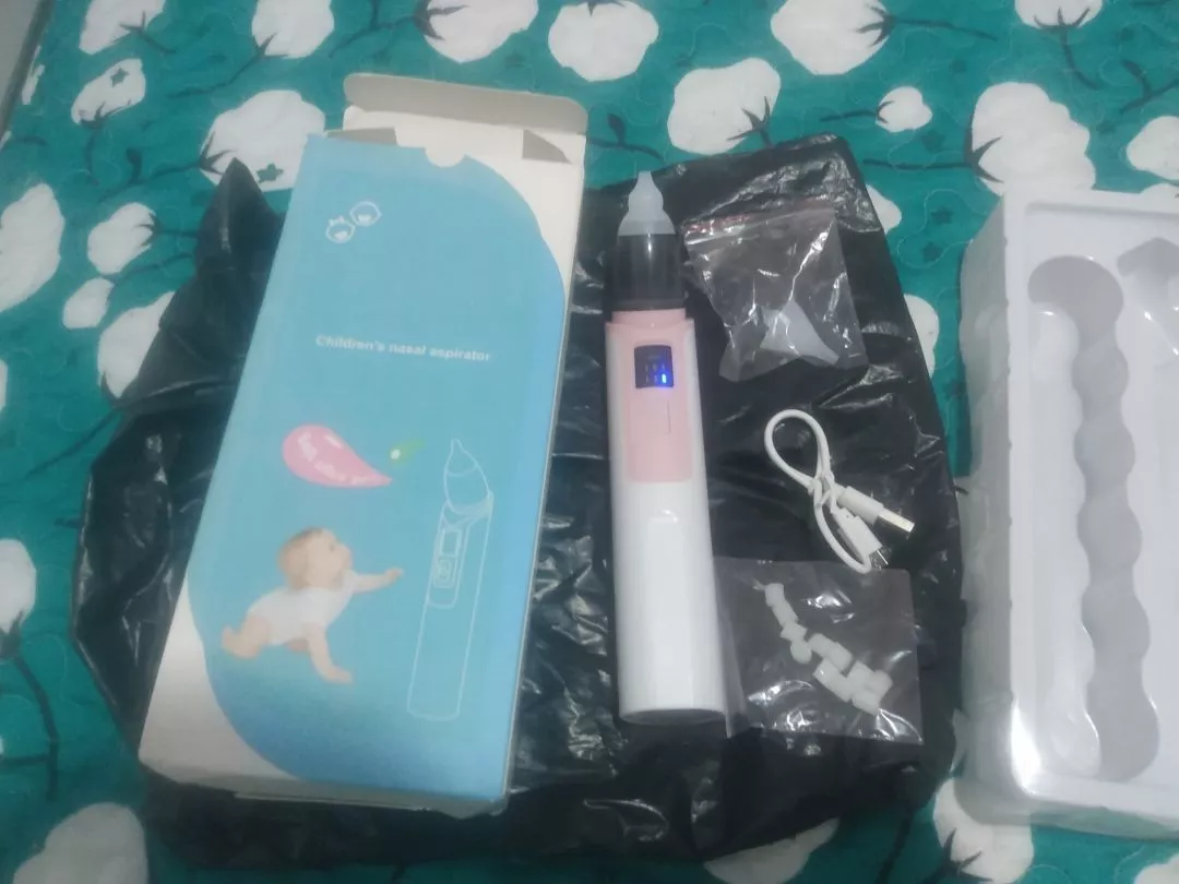 Aspirador Nasal Elétrico Recarregável Silicone Macio Portátil Ultra Silencioso IZECARE BABY photo review
