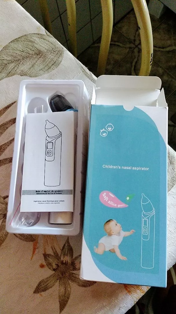 Aspirador Nasal Elétrico Recarregável Silicone Macio Portátil Ultra Silencioso IZECARE BABY photo review