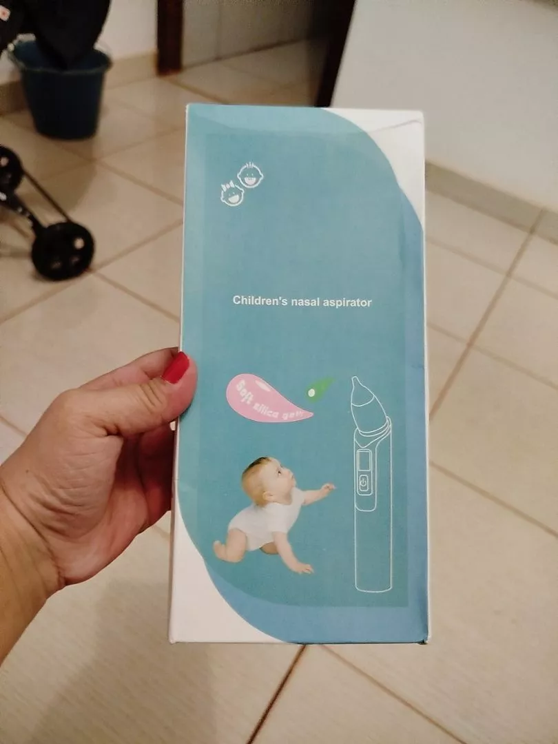 Aspirador Nasal Elétrico Recarregável Silicone Macio Portátil Ultra Silencioso IZECARE BABY photo review