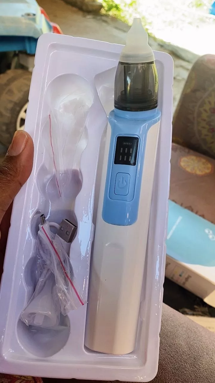 Aspirador Nasal Elétrico Recarregável Silicone Macio Portátil Ultra Silencioso IZECARE BABY photo review