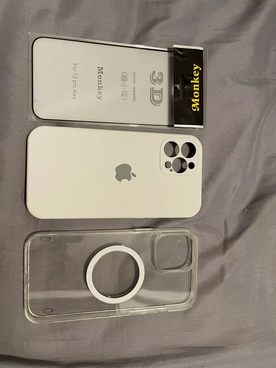 Película de Vidro 9D Full Cover Ultra Proteção para iPhone – Resistente a Impacto, Anti-Bolhas, Transparente IZEGLASS SHIELD photo review