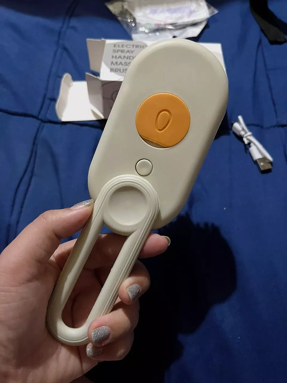 Escova Elétrica 3 em 1 para Pêlos e Massagem de Gatos e Cães IZEPET STEAM photo review