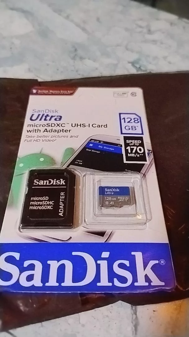 Kit 2 Cartões de Memória 128GB Ultra Para Celular, Alta Velocidade, Compatível Smartphones – IZEMEMORY DUAL PRO photo review
