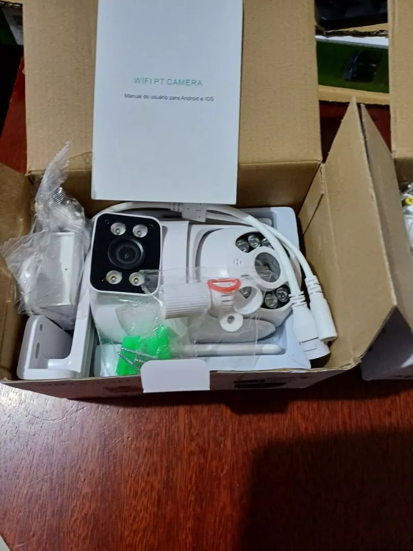 Câmera Dome IP Wireless PTZ Dupla Lente Detecção Humana IA Visão Noturna IZESECURE GUARD photo review