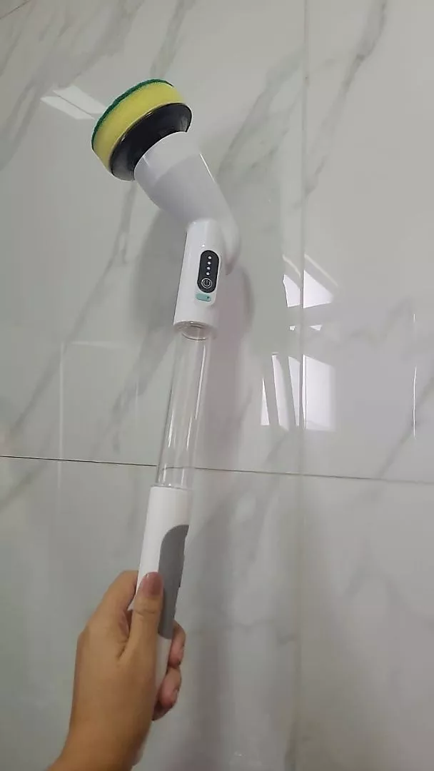 Escova de Limpeza Elétrica Rotativa 9 em 1 com Dispenser de Sabão, Sem Fio, Recarregável, Multiuso IZEPOWER CLEAN photo review
