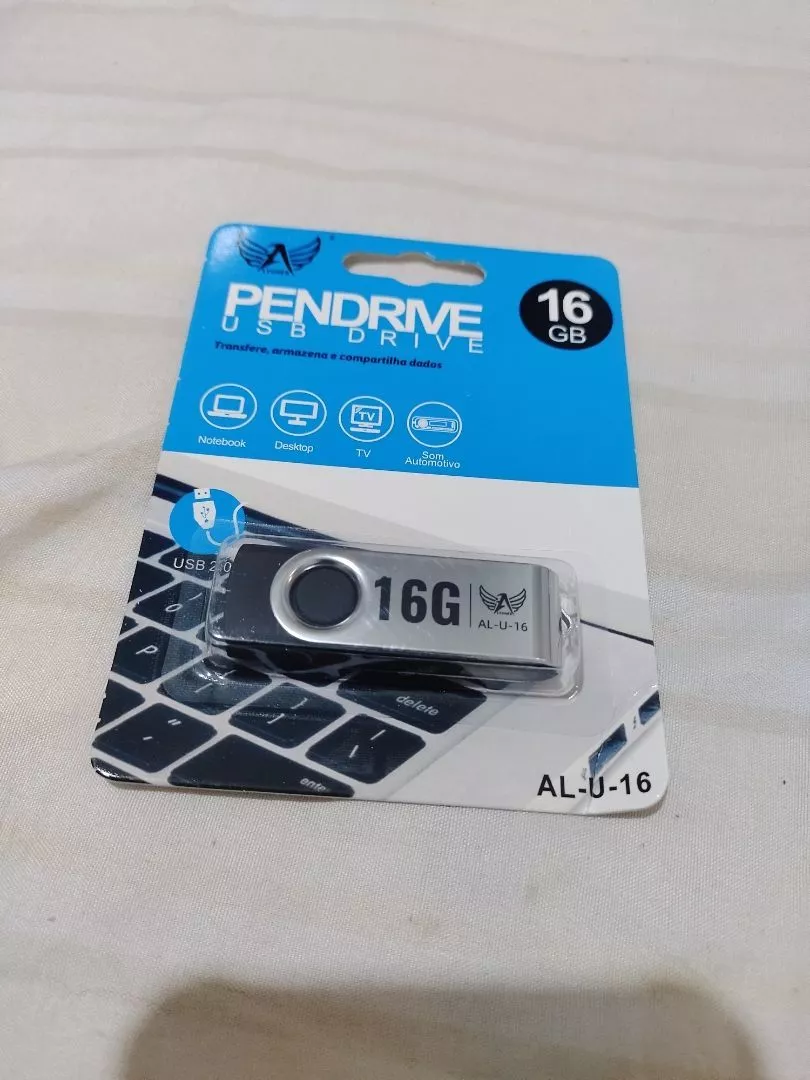 Pendrive USB 2.0 Portátil 8GB 16GB 32GB Transferência Rápida IZEFLASH LINK photo review