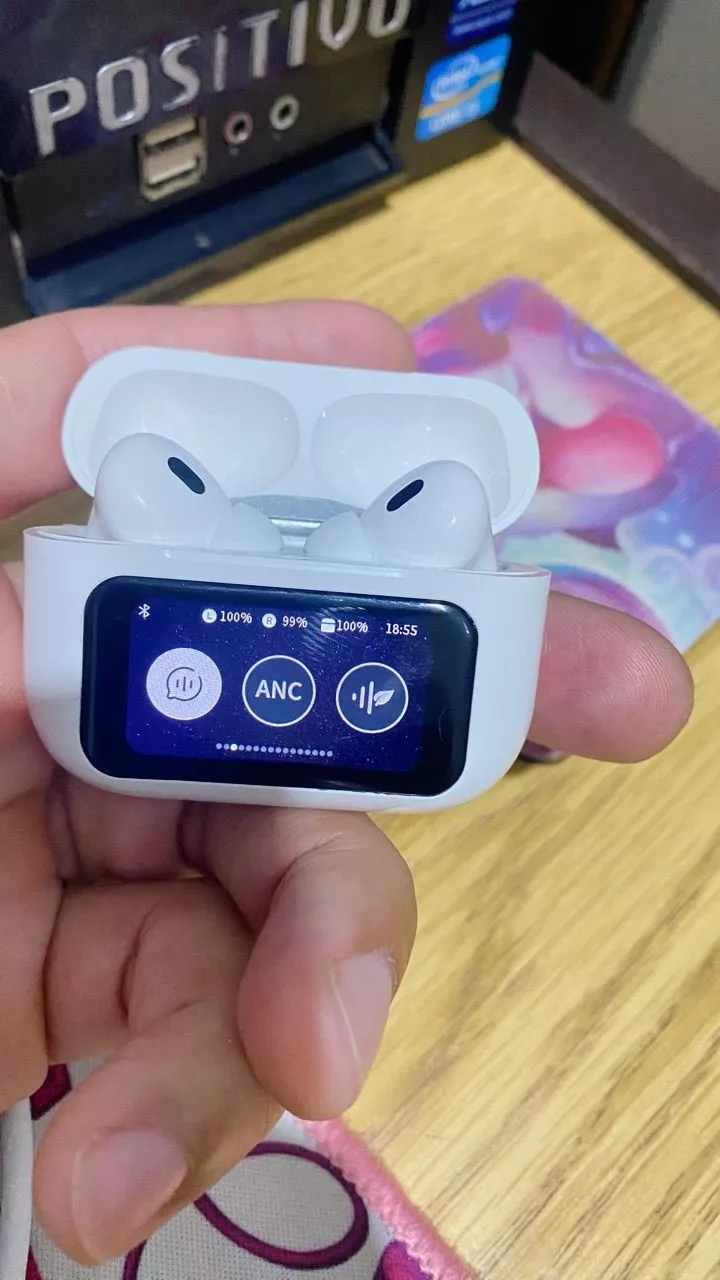 Fone Sem Fio Bluetooth 5.3 A9 Pro ANC Touch Screen Bateria Longa IZEHEAR PRO photo review
