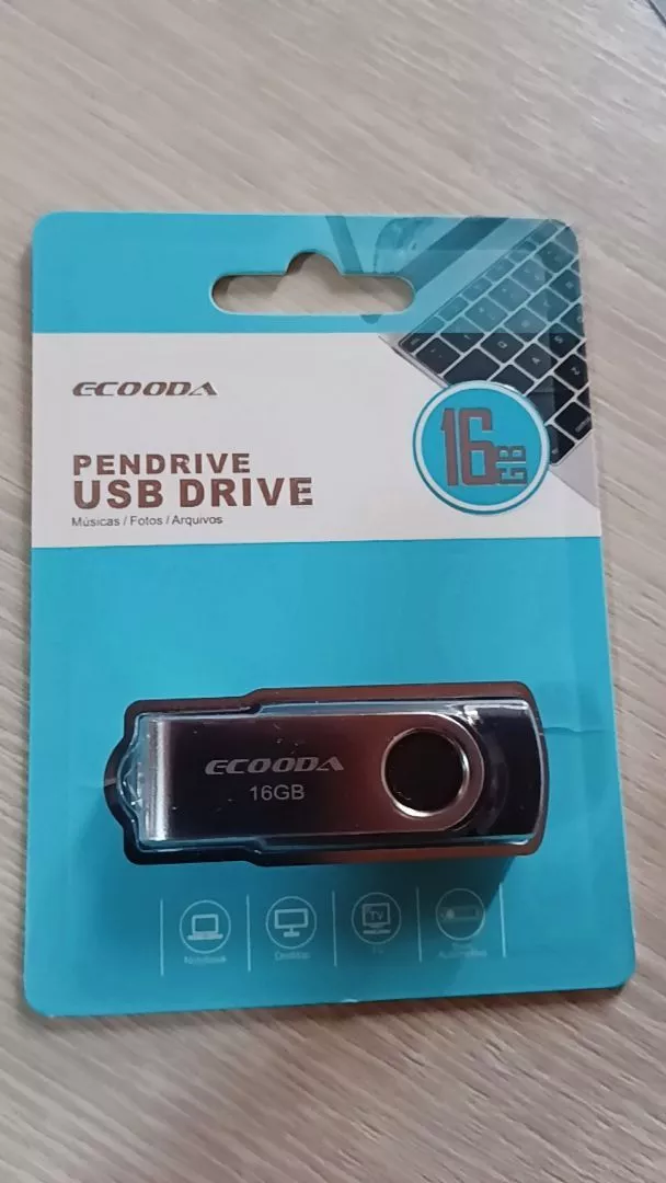 Pendrive USB 2.0 Portátil 8GB 16GB 32GB Transferência Rápida IZEFLASH LINK photo review