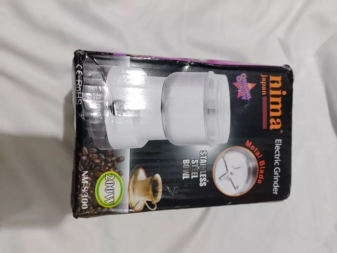 Moedor de Grãos e Café Elétrico 4 Lâminas Inox 300ml Alta Velocidade IZEGRIND PRO photo review