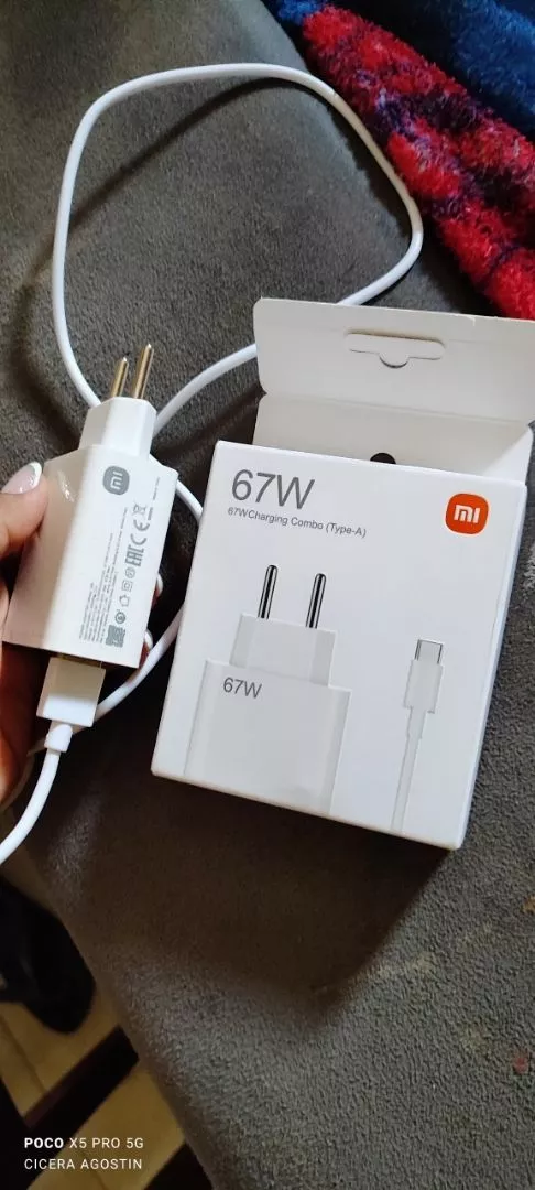 Carregador Turbo 67W Para Xiaomi USB-C Compatível Vários Modelos Proteção Avançada IZEFLASH CHARGE photo review