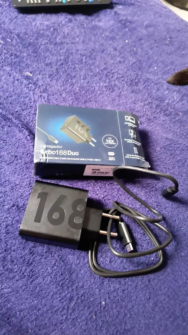 Carregador Turbo Parede 168W Tipo-C Bivolt Qualcomm Fast Charge Universal IZECHARGE MAX photo review