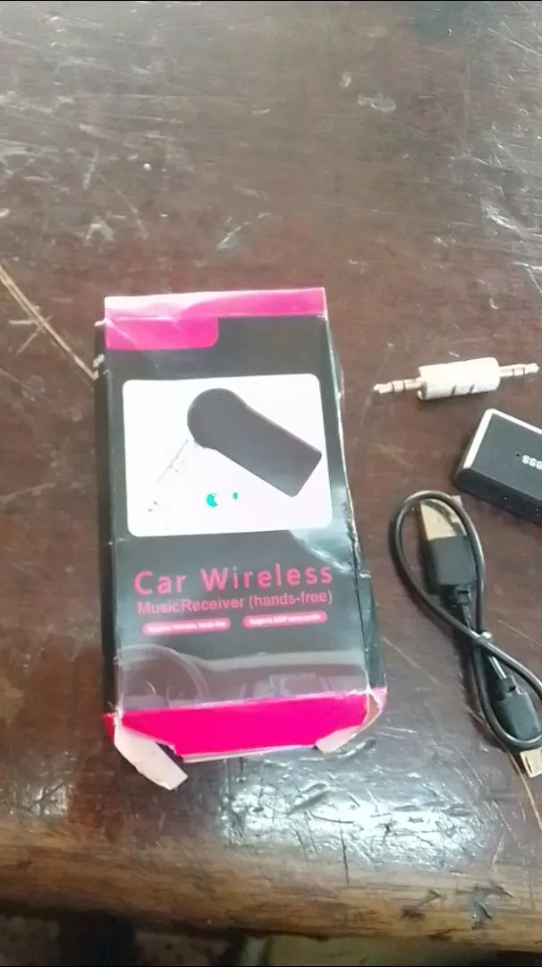 Receptor Bluetooth Auxiliar 3.5mm P2 Som Carro Chamadas Sem Fio IZEPLAY CONNECT photo review