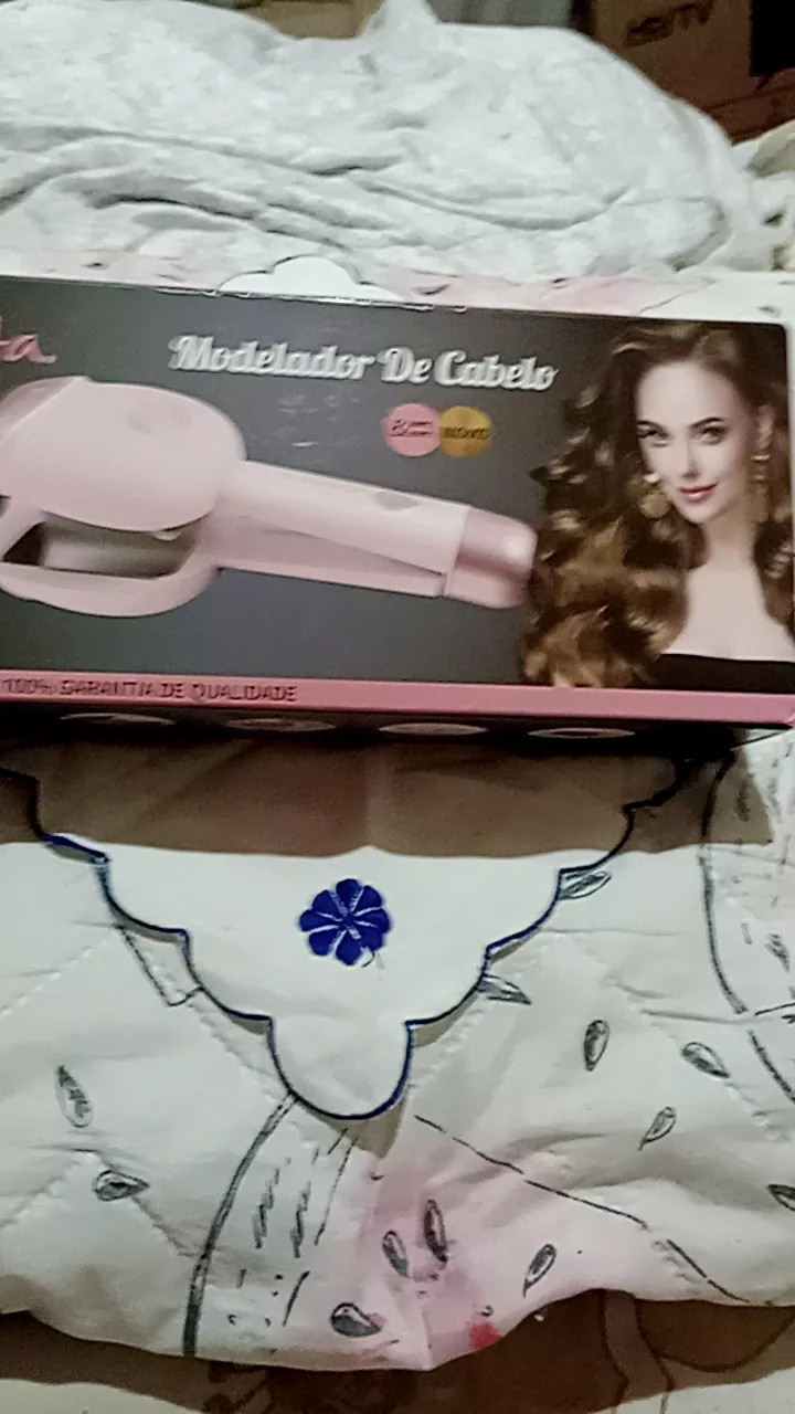Modelador de Cabelo Portátil Ondulador Gatinho 5 Níveis Temperatura Viagem IZEWAVE PRO photo review