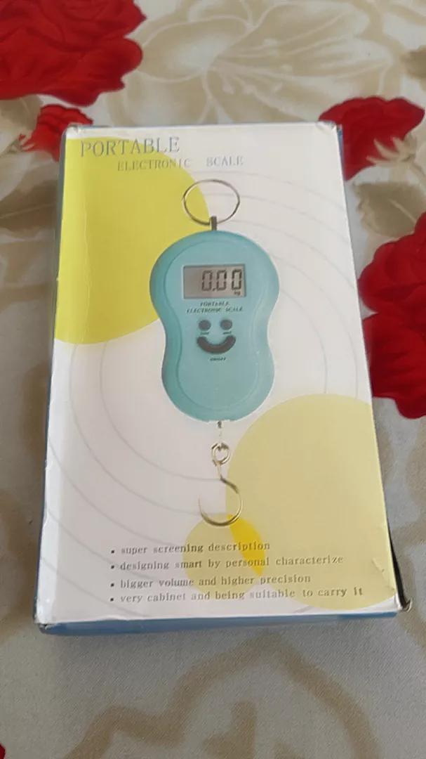 Balança Digital Portátil Gancho 50kg Precisão LCD IZEWEIGHT PRO photo review