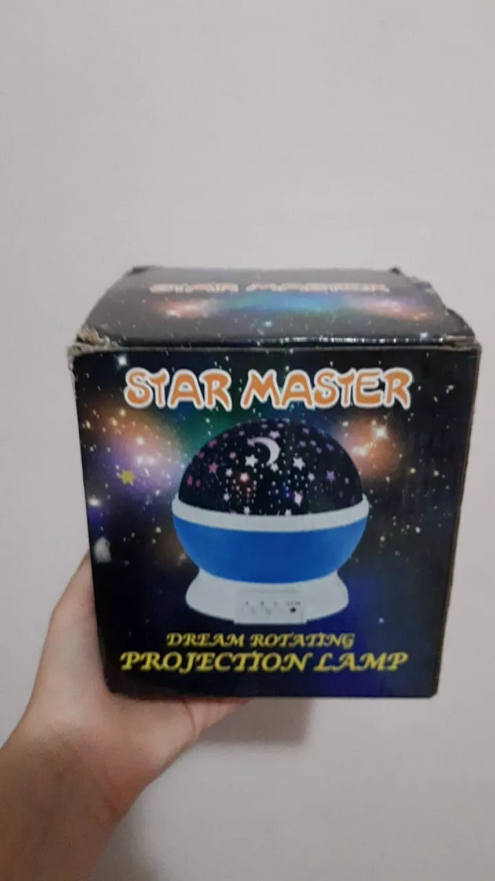 Luminária Projetor Estrela LED Infantil 360º USB Pilha Decoração IZE STAR DREAM photo review