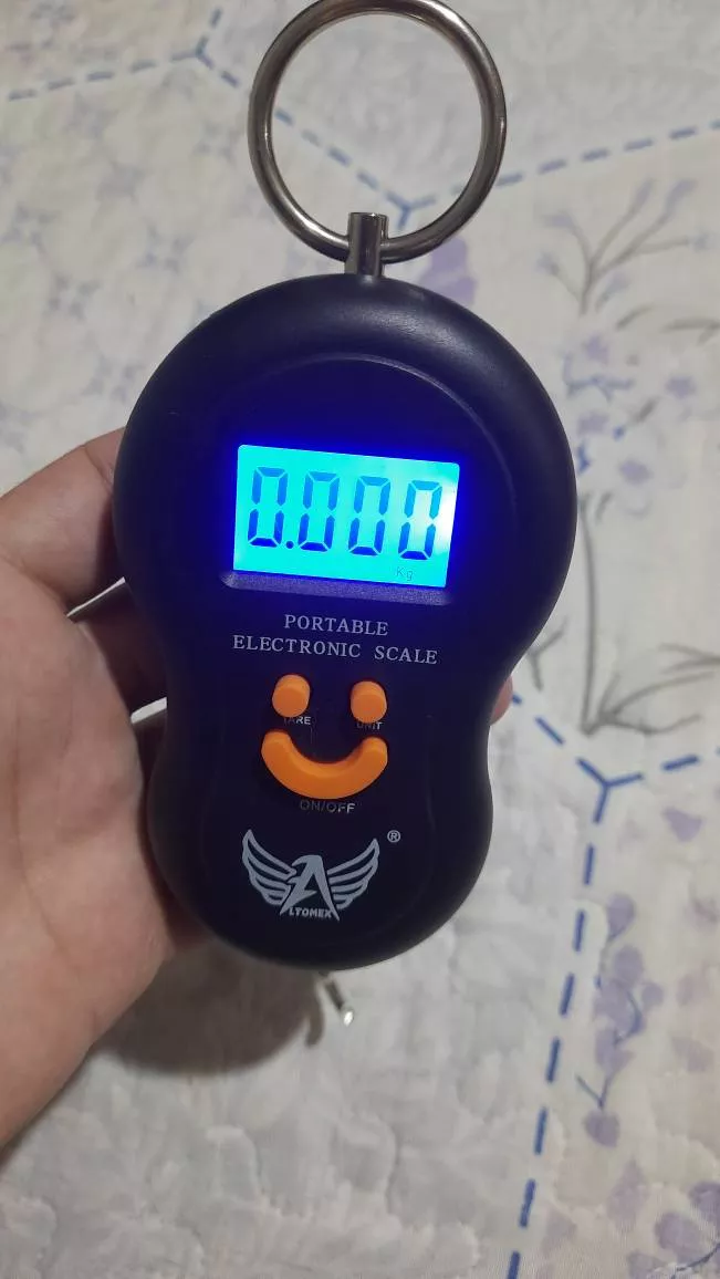 Balança Digital Portátil Gancho 50kg Precisão LCD IZEWEIGHT PRO photo review