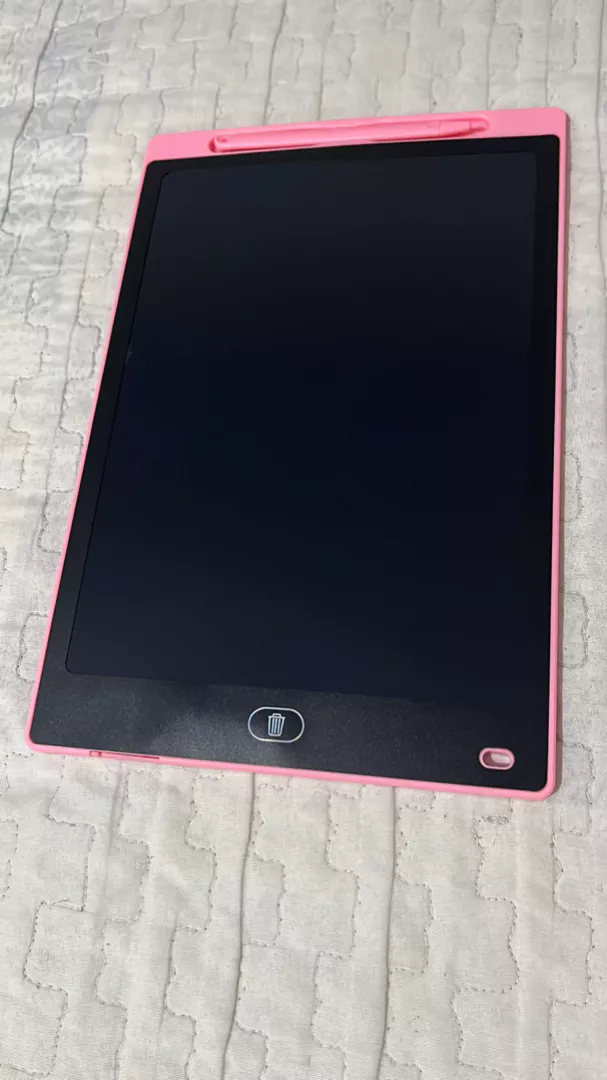 Tablet Infantil Escrita LCD 12 Polegadas Arco-Íris Reciclável IZEMAGIC KIDS photo review