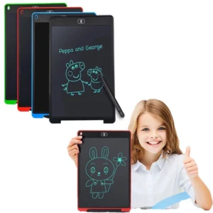 Tablet Infantil Escrita LCD 12 Polegadas Arco-Íris Reciclável IZEMAGIC KIDS