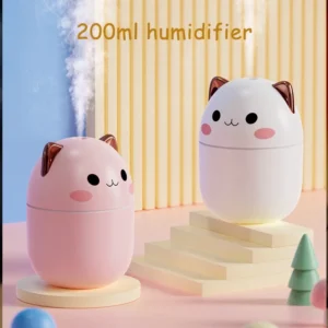 Umidificador de Ar 200ml Portátil Luz Noturna Névoa Fresca IZEMIST DREAM
