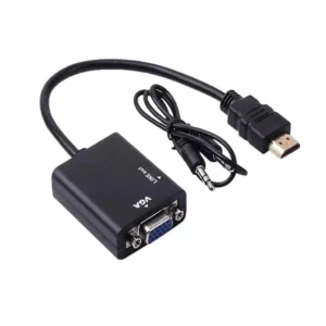 Cabo Adaptador HDMI para VGA Áudio P2 Resolução Full HD Plug&Play IZECONNECT FLEX