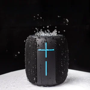 Caixa de Som Bluetooth 5.0 Potente 8W, Bateria Longa, À Prova D'Água, LED RGB, Portátil - IZEBOOM PLAY