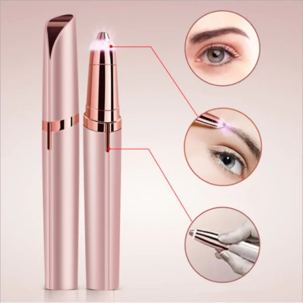 Depilador Portátil Facial Sobrancelha USB Recarregável LED IZEGLAM TOUCH