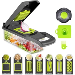 Cortador e Fatiador de Legumes 13 em 1 Aço Inox Multifunção IZEFAST CUT
