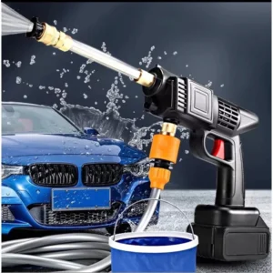 Lavadora de Alta Pressão Portátil 1000W Sem Fio para Carros e Jardins IZEJET POWER PRO