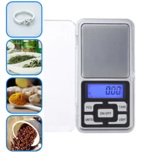 Balança Digital de Bolso Alta Precisão 0,01g-500g LCD Portátil IZEWEIGHT PRO