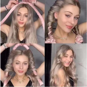 Modelador de Cachos Sem Calor Cetim, Ondulado, Antifrizz IZEWAVES SOFT