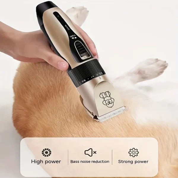 Máquina de Tosa Profissional para Cachorro e Gato, Silenciosa, 5 Velocidades, Baixo Ruído IZECARE PRO