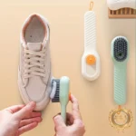 Escova Multiuso para Limpeza com Dispenser de Sabão 150ml Plástico Macio IZE SCRUBSMART