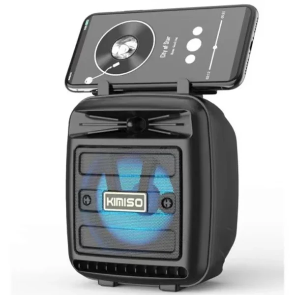 Caixa de Som Bluetooth Portátil Kimiso 5W Bateria Longa FM IZEPLAY SOUND