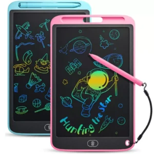 Tablet Lousa Mágica LCD 8.5 Pol ABS Proteção Ocular Apaga Fácil IZECOLOR KIDS