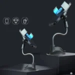 Suporte Veicular para Celular 360º Rotação Ventosa Ajustável IZEHOLD PRO