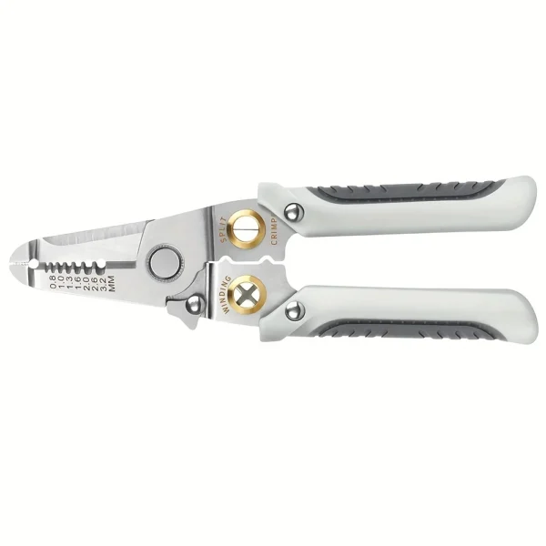 Alicate Desencapador de Fios Inox, Multifuncional, Cabo Antiderrapante IZEWIRE PRO