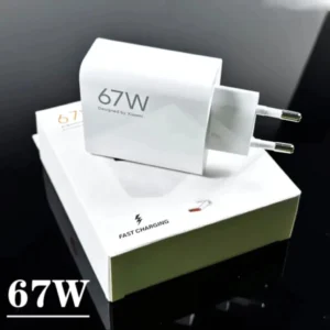 Carregador Turbo 67W Para Xiaomi USB-C Compatível Vários Modelos Proteção Avançada IZEFLASH CHARGE