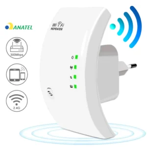 Repetidor WiFi 600Mbps Sinal Forte 2.4GHz Instalação Fácil IZECONNECT PRO