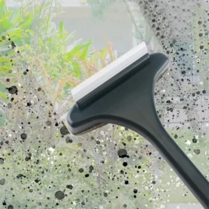 Escova Dupla Face para Telas de Janela, Vidros e Espelhos, Alça Removível, Limpeza Úmida e Seca IZEGLASS MASTER