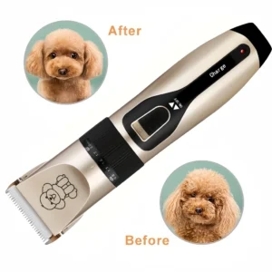 Máquina de Tosa Profissional para Cachorro e Gato, Silenciosa, 5 Velocidades, Baixo Ruído IZECARE PRO