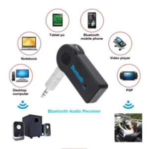 Receptor Bluetooth P2 3.5mm Som Carro Sem Fio Microfone IZEPLAY MAX
