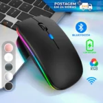 Mouse Sem Fio Recarregável 3200DPI KA-612 KAPBOM, 2.4Ghz, Compatível Windows e Mac, IZEPOWER PRO