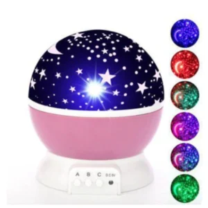 Luminária Projetora Estelar Multicolorida Infantil USB Portátil IZELOOM MAGIC