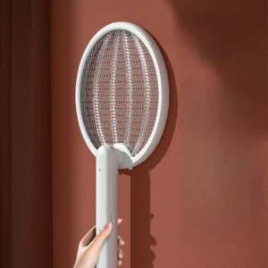 Raquete Elétrica Mata Mosquito USB Recarregável Luz UV Portátil IZESAFE LIGHT