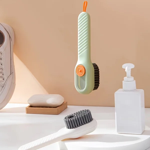 Escova Multiuso para Limpeza com Dispenser de Sabão 150ml Plástico Macio IZE SCRUBSMART
