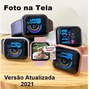 Smartwatch Tela Touch IP67 Monitor Cardíaco Sono IZEHEALTH FIT